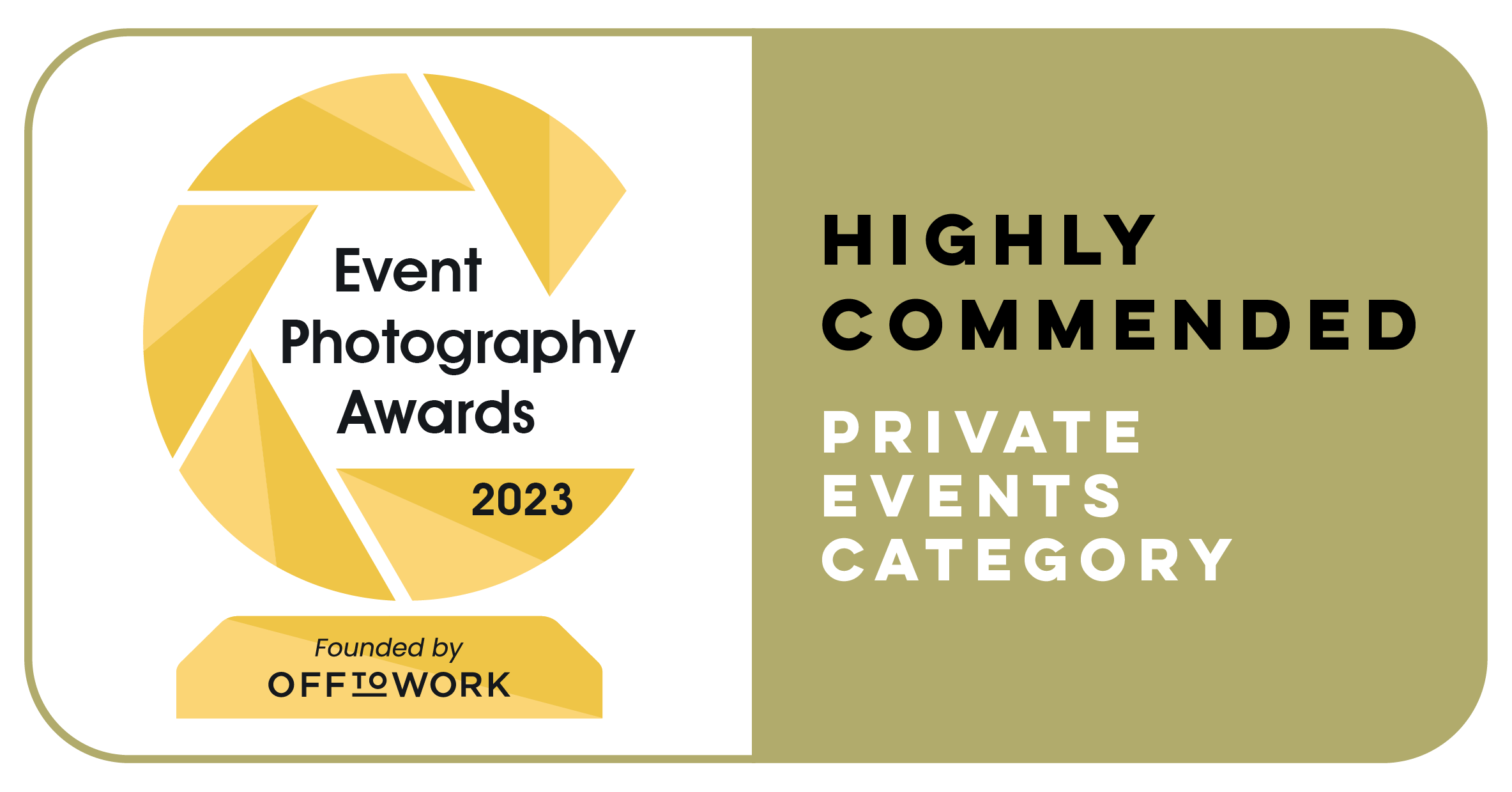 EPA 2023 Highly Commended Private Events